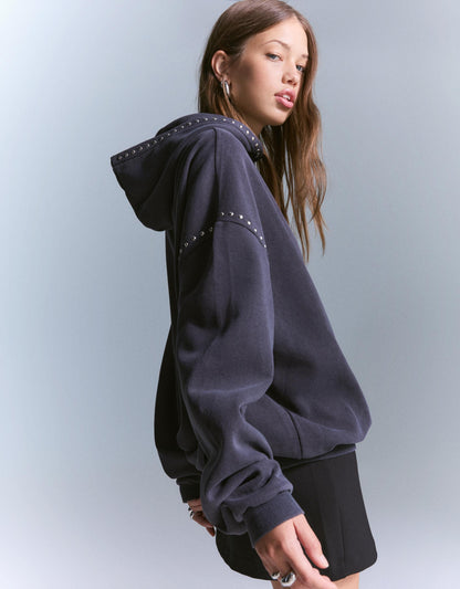 Stud Hoodie