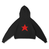 STAR KNIT HOODIE