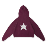 STAR KNIT HOODIE