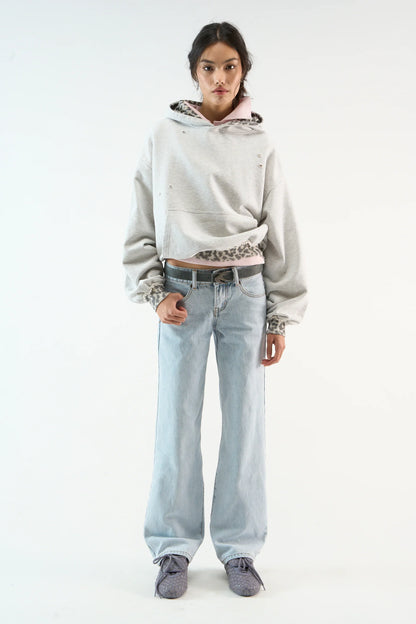 Distressed Camo Hoodie