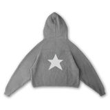 STAR KNIT HOODIE